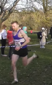 Jack Kavanagh taking third in the Senior Men's race at the Southern Cross Country Championships