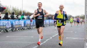 Barry Dolman in the British Masters 10k Championships