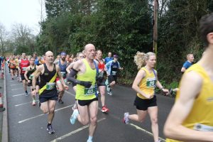 Barry Dolman and Katie Gunn in the Lytchett 10