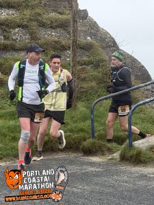 Chris O'Brien and Mark Hillier with another runner
