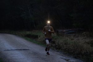 Nathan Mearns running the trail in the Starburster 10
