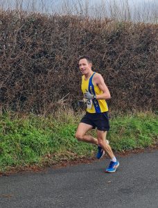 Stu Nicholas building a commanding lead in the Hampshire Winter Feisty Phoenix