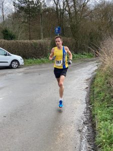 Stu Nicholas in action at the Hampshire Winter Feisty Phoenix