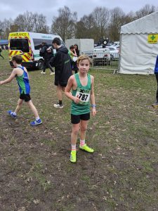 Edward Davies at the UK Inter Counties Cross Country Championships