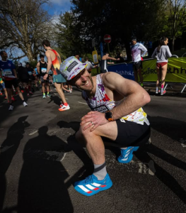 Jack Davis ready for the GetPRO Bath Half