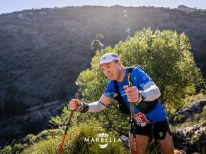 Patrick Kingston in the Sierra Blanca Trail 'Destroyer' race