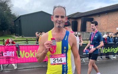 BAC trio take on Wokingham Half Marathon