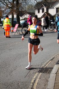 Sophie Read racing the Wokingham Half Marathon