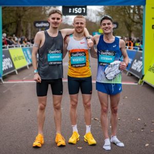 The top three in the Bath Half