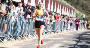 Amelia Lawrence in the Bournemouth Bay 5k