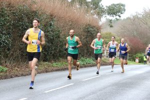 Ben Collins running the Boston Running Festival Marathon