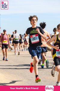 Charlie Powell in action in the Bournemouth Bay 5k