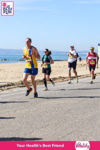 Clint Taylor in the Bournemouth Bay Half Marathon