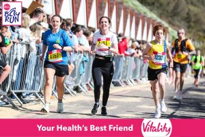 Finley Hurst Atkins finishing the Bournemouth Bay 5k