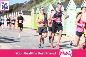 Mark Richardson in the Bournemouth Bay 10k