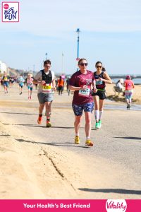 Nikki McTaggart in the Bournemouth Bay 5k