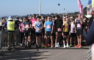 The start of the Bournemouth Bay 10k