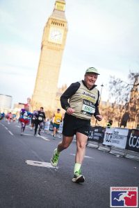 Julian Oxborough with Big Ben in the background
