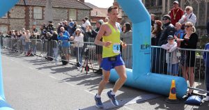 Stu Nicholas in the Norfolk Marathon