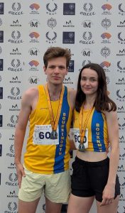 Tom Casson and Kitty Cook at the Bannister Miles