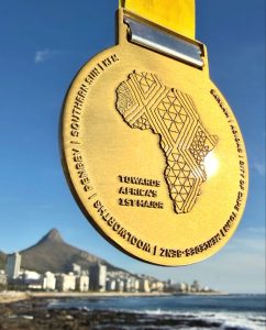 Barry's Cape Town Marathon medal