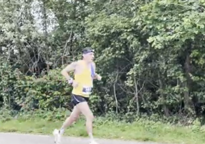 Jason Christian featuring in the Lymington Lifeboat 10k