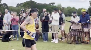 Jason Christian in the Lymington Lifeboat 10k