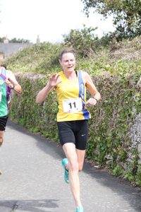 Julia Austin in the Lymington Lifeboat 10k