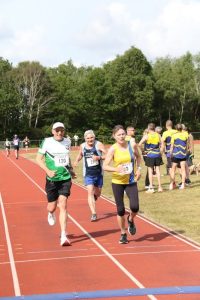 Julia Austin battling it out in the May 5