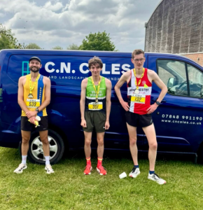 Luke Martin in the top three of the Alton 10