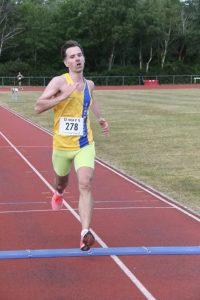 Nicolay Rusnachenko finishing the May 5