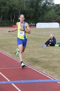Rich Brawn finishing the May 5