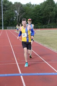Tom Casson finishing the May 5