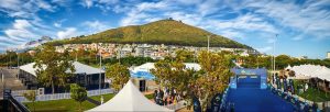 The setting for the Cape Town Marathon