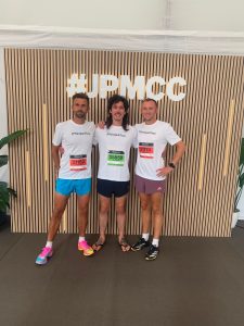 Dave Newman with his JPMorganChase colleagues at the JPMorganChase Corporate Challenge