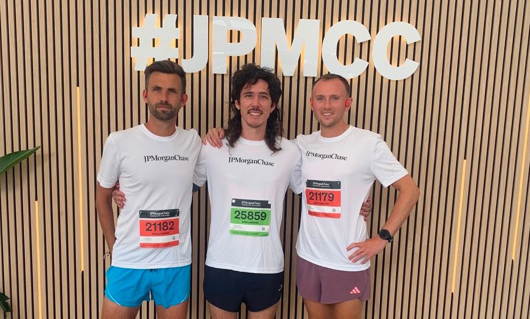 Tag and Dave Newman show an interest at JPMorganChase Challenge