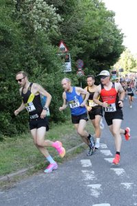 The front of the field in the Purbeck 10k