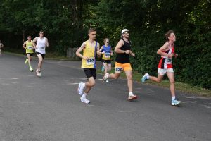 Jack Barwick competing in the Alresford 10k