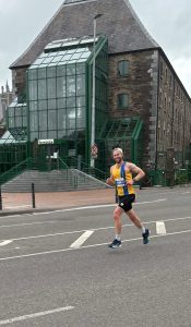 Jack Davis competing in the Cork City Marathon