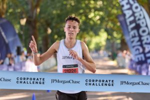 Mark Ruby winning the JPMorganChase Challenge