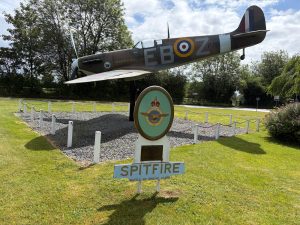 A Spitfire plane