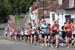 The start of the Alresford 10k