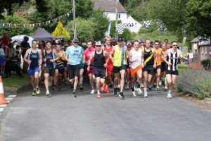 The start of the Coombe Keynes 10k