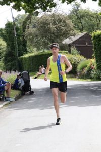 Stu Nicholas in the Coombe Keynes 10k