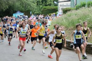 Aiden Blagden in Race 3 of the Junior Summer Series