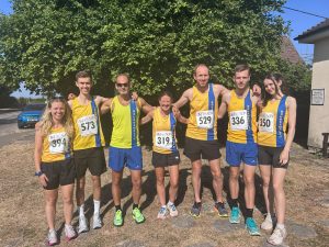 The Bournemouth AC team at the Blackmore Vale Half Marathon