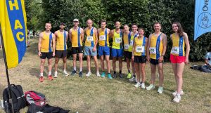 The Bournemouth AC Team at the Lordshill 10k