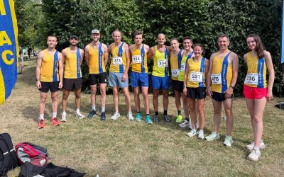 BAC squad sign off HRRL campaign with good turnout at Lordshill 10k