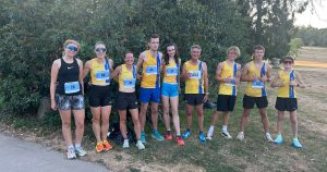 The Bournemouth AC team for Race 5 of the Upton Summer Series