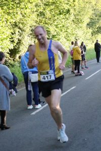 Clint Taylor in the Blackmore Vale Half Marathon